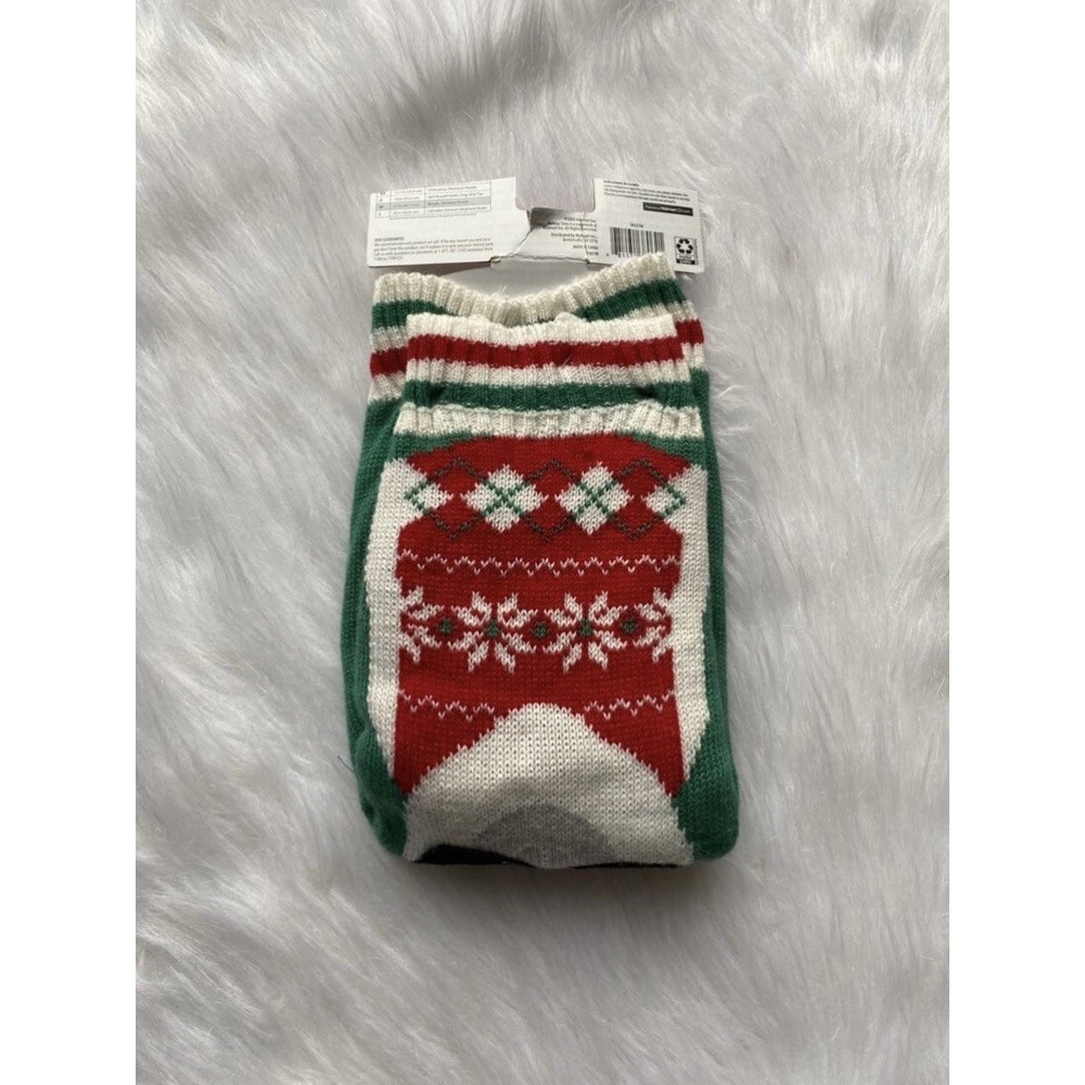 Holiday Time Dog Sweater Size Medium Cool Christmas Deer Pet Clothes - Picture 5 of 6